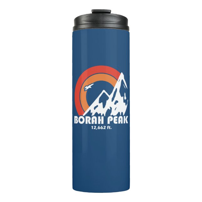 Borah Peak Sun Eagle Thermal Tumbler (Front)