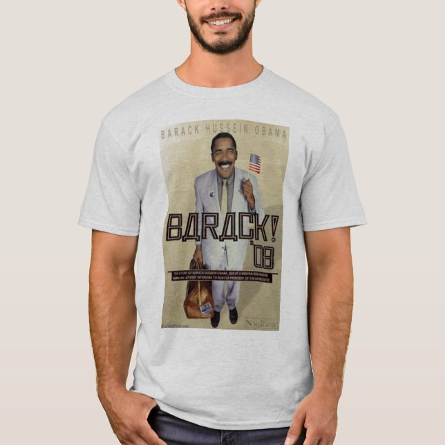 Borat Obama T-Shirt (Front)