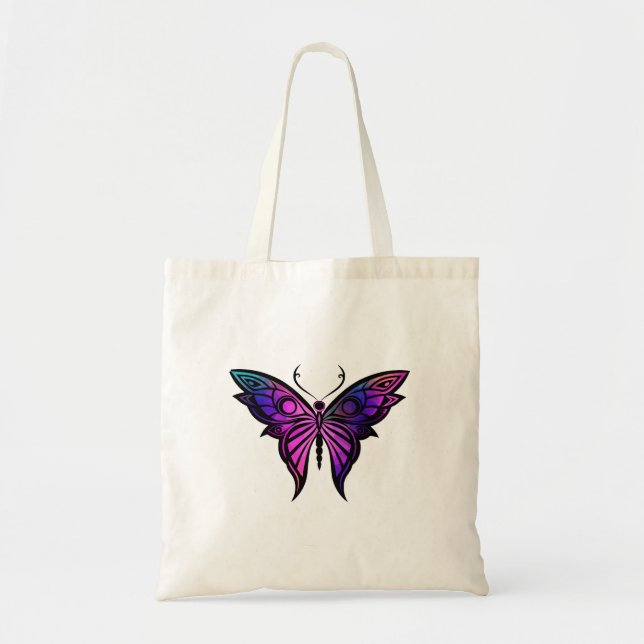 Borboleta Mystica Economic Grant Tote Bag (Front)