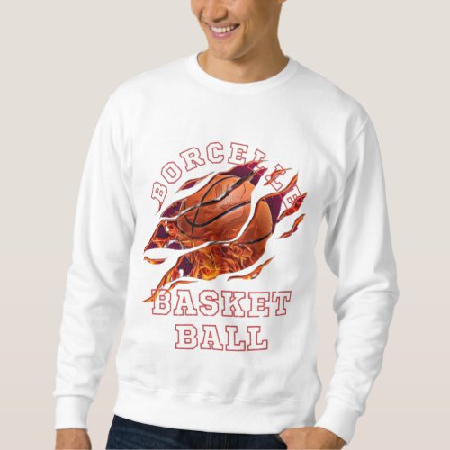 BORCELLE BASKET BALL SWEATSHIRT