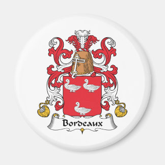 Bordeaux Family Crest Magnet