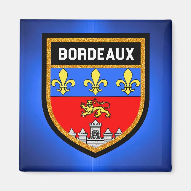 Bordeaux Flag Magnet (Front)
