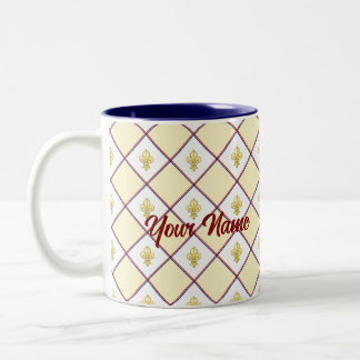 Bordeaux fleur-de-lis cup