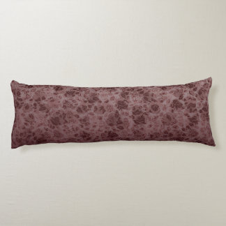 Bordeaux flowers degraded body pillow