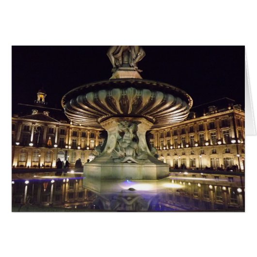 Bordeaux Fountain Cards (Front Horizontal)