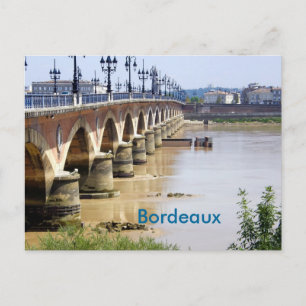 Bordeaux, France Postcard