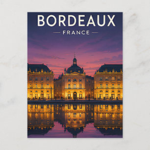 Bordeaux France Travel Historic Gift Postcard