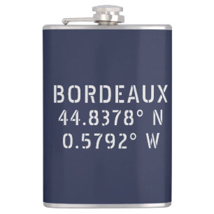 Bordeaux Latitude Longitude Flask
