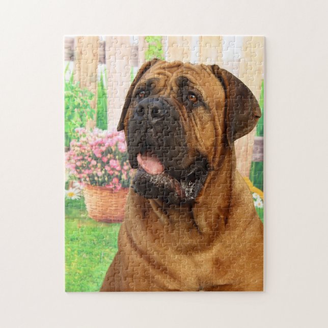 Bordeaux Mastiff Jigsaw Puzzle (Vertical)