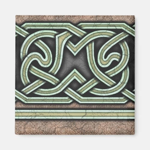 Border B, Green Straight Magnet