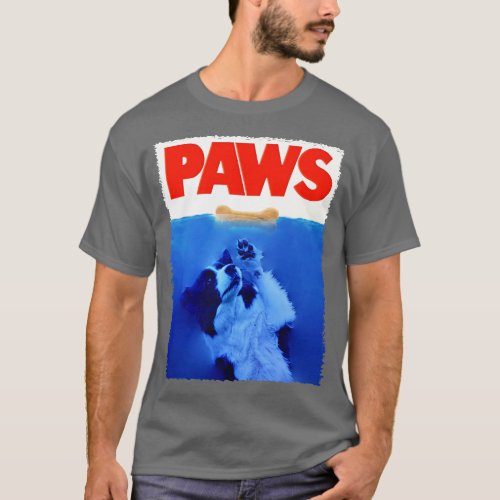 Border Beauty Collie PAWS Urban Canine Couture Tee