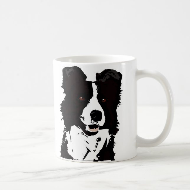 Border Collie 11oz Mug - (Right)