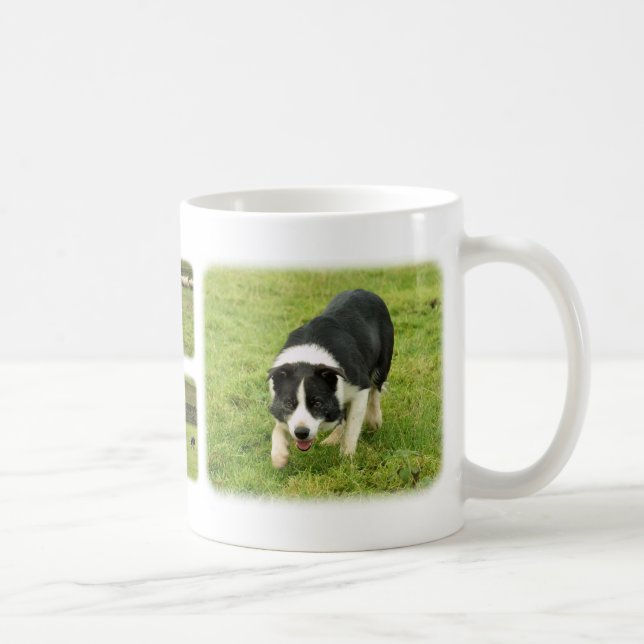 Border Collie 8M054D-05, Border Collie 8M052D-0... Coffee Mug (Right)