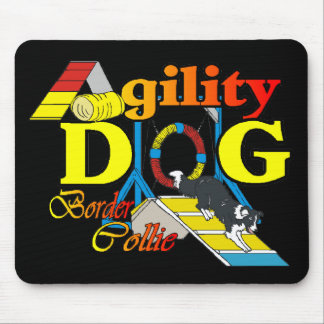 Border Collie Agility Gifts Mouse Pad
