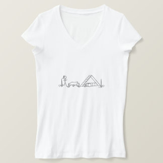Border Collie Agility Heartbeat T-Shirt
