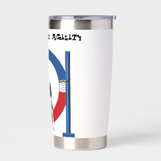 Border Collie Agility Insulated Tumbler