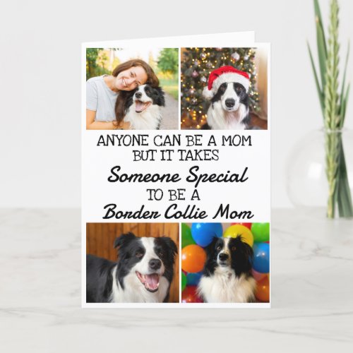 Border CollieBest Mom Mothers Day Card