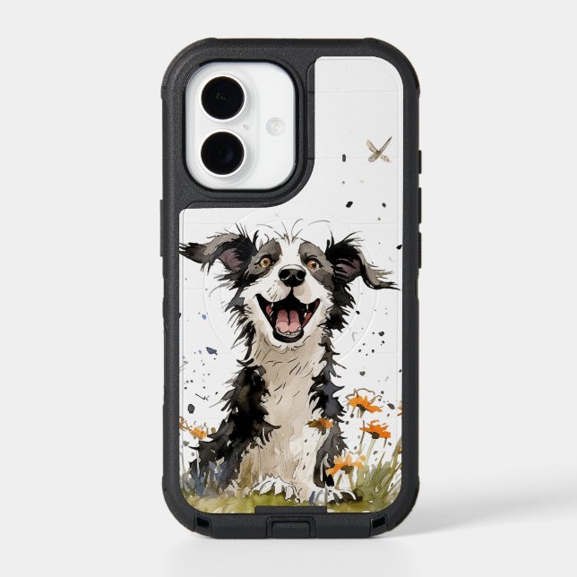 Border Collie Bliss Otterbox iPhone Case (Back)