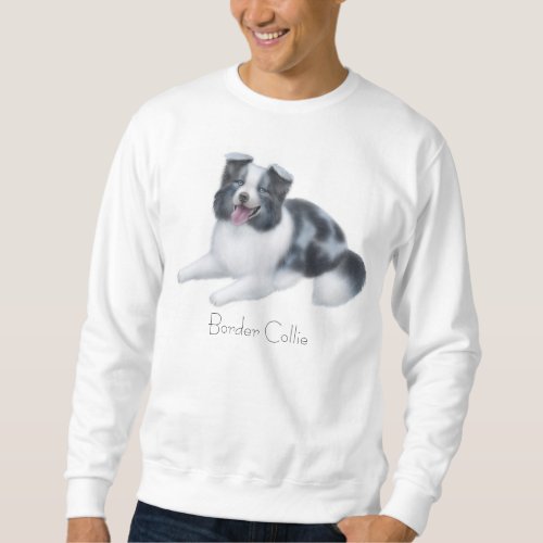 Border Collie Blue Merle Sweatshirt