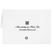 Border Collie Cards (Back Horizontal)