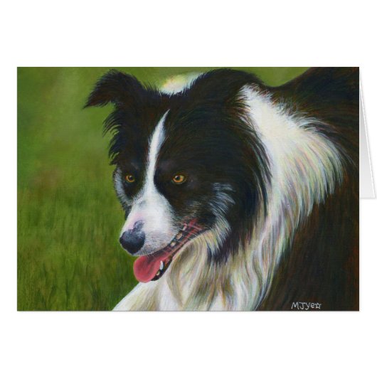 Border Collie Cards (Front Horizontal)