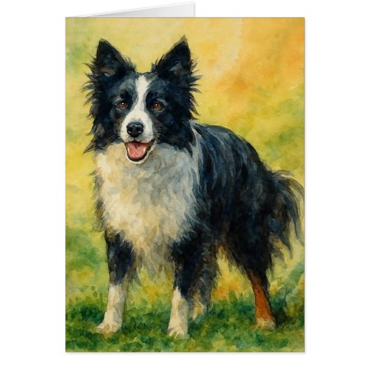 Border Collie Cards (Front)