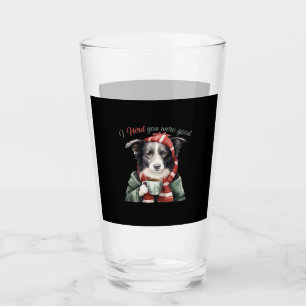 Border collie Christmas Jumper Essential T-Shirt Glass