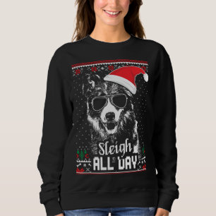 Border Collie Christmas Sweatshirt