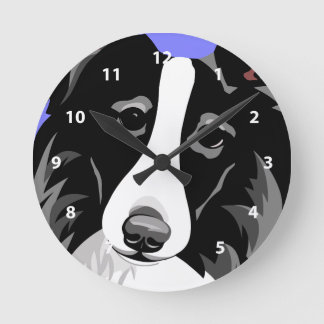 Border Collie Clocks