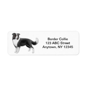 Border Collie Customizable Label