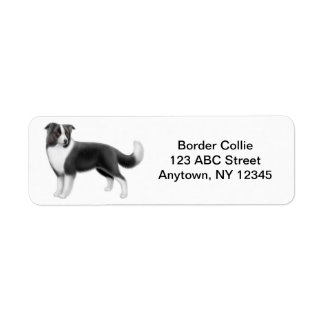 Border Collie Customizable Label