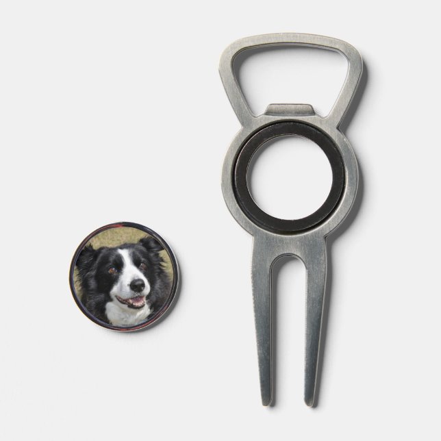 Border collie  divot tool (Front (Open))