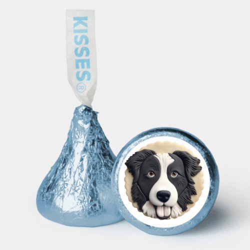 Border Collie Dog 3D Inspired  Hersheys Kisses