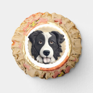 Border Collie Dog 3D Inspired  Reese's Peanut Butter Cups