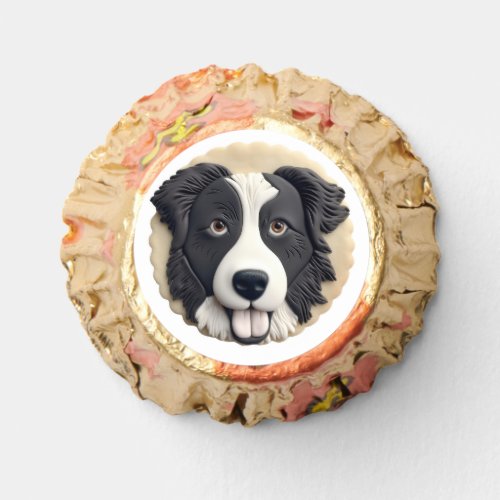 Border Collie Dog 3D Inspired  Reeses Peanut Butter Cups