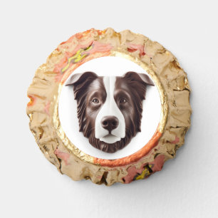 Border Collie Dog 3D Inspired Reese's Peanut Butter Cups