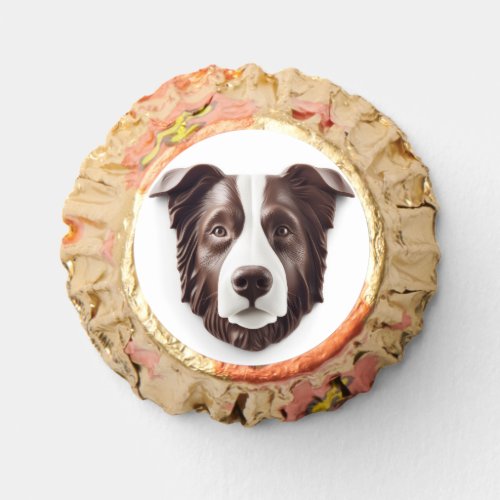 Border Collie Dog 3D Inspired Reeses Peanut Butter Cups