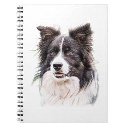 Border Collie Dog Animal Notebook