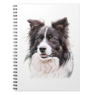 Border Collie Dog Animal Notebook