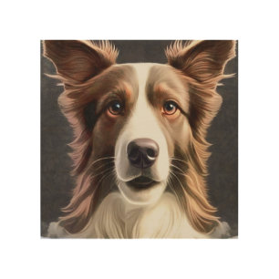 Border Collie Dog Fine Art Pet Portrait