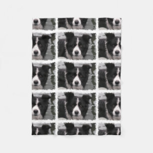 border collie throw blanket