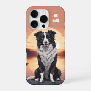 Border Collie Dog iPhone 16 Pro Case