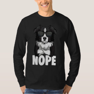 Border Collie Dog Kids Boys Women_1 T-Shirt