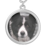 Border Collie Dog Necklace