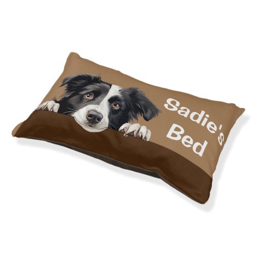 Border Collie Dog Puppy Pillow Bed