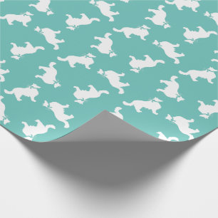 Border Collie Dog Puppy Wrapping Paper