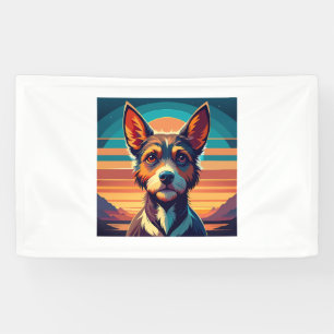 Border Collie Dog Shirt Banner