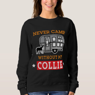 Border Collie Dog Shirt Funny RV Camping Travel