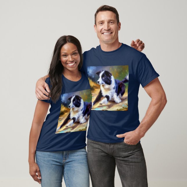 Border Collie Dog T-Shirt (Unisex)