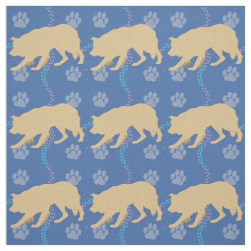 Border Collie Fabric